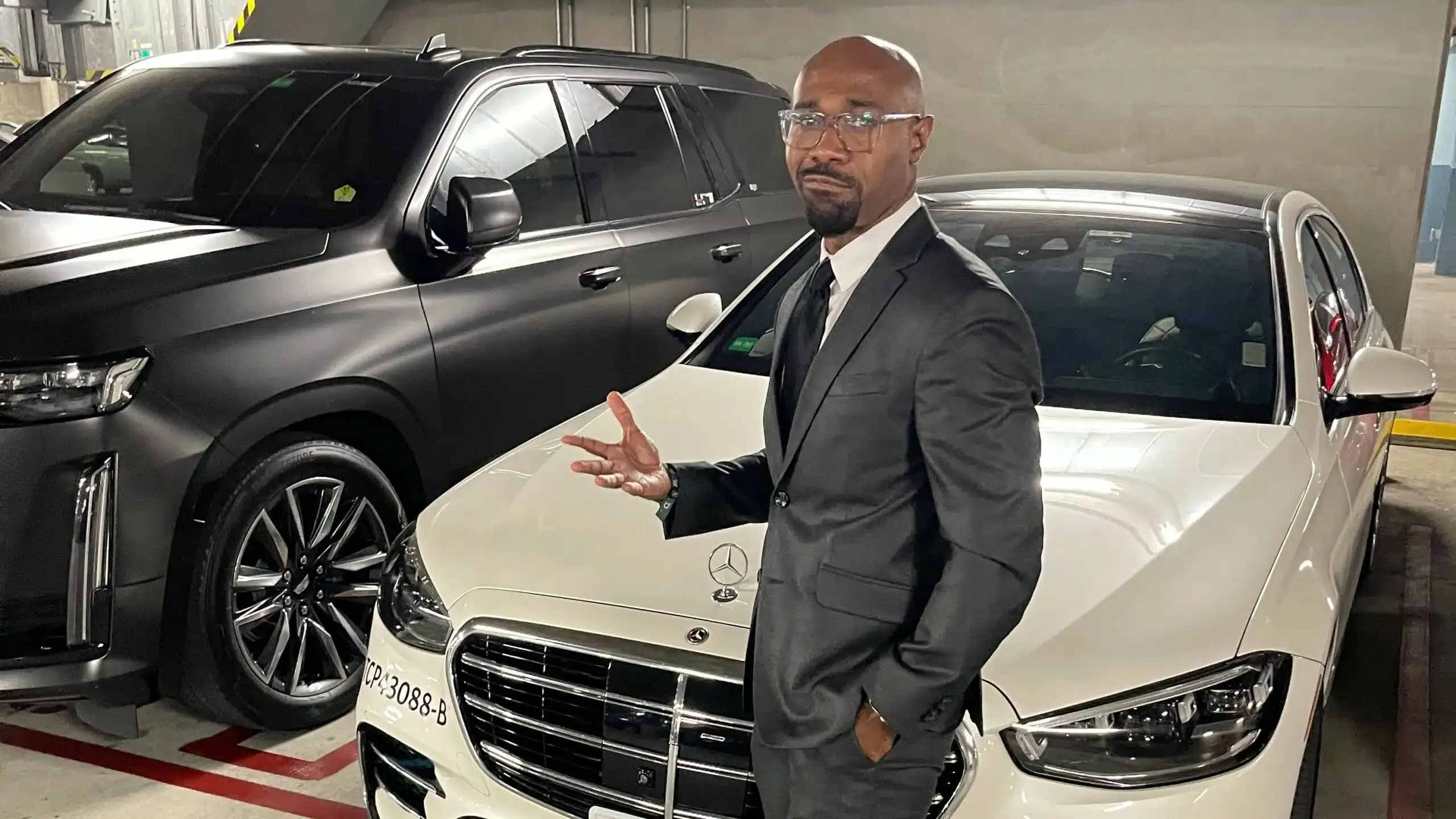 Executive chauffeur service in Orange County — professional black-car SUV